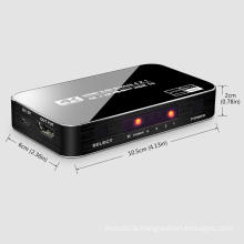 4K  HDR 4 Ports 4K 60Hz HDMI Switch 2.0 Switcher Selector with IR Wireless Remote Supports HDCP 2.2 Ultra HD Dolby Vision